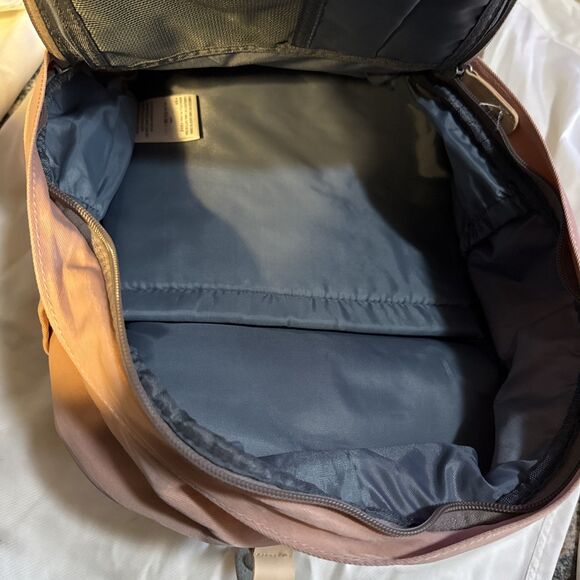 Seventeen London Camden M Backpack Dusty Rose Tan Adj Padded Straps Lightweight main image 13